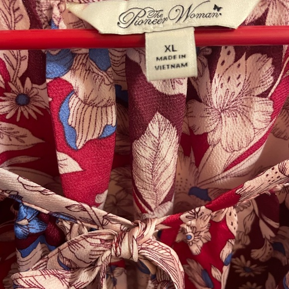 Pioneer Woman Long Sleeve Blouse XL - Picture 3 of 5